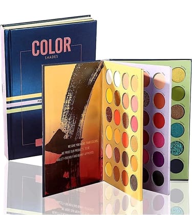 Color Shades Eyeshadow Palette Book - Wallet-Friendly and Bunny-Approved