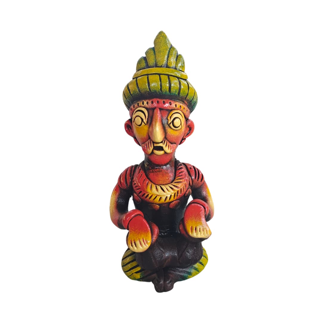 Handcrafted Terracotta : Music Man GI Tagged Art