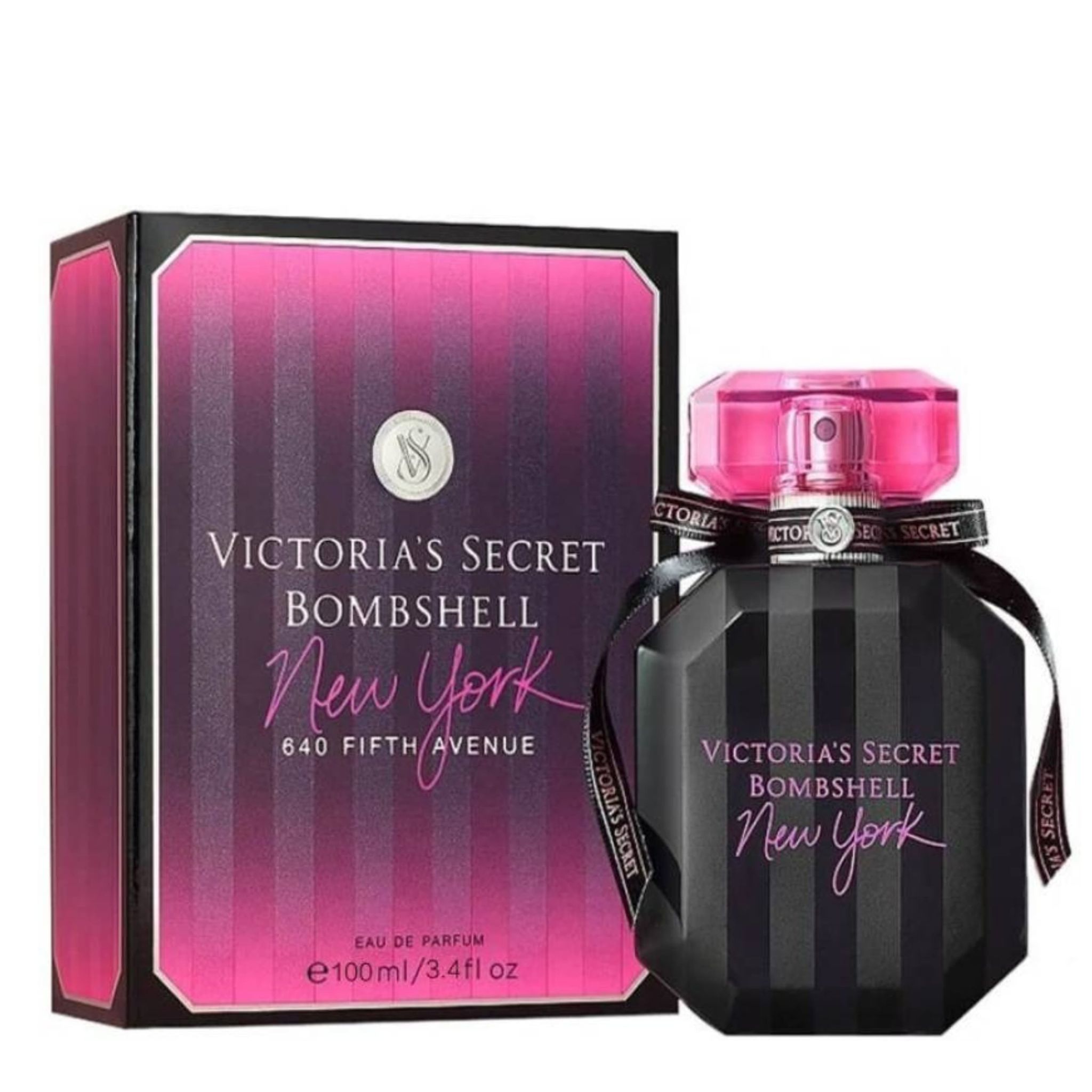 Victoria's Secret Bombshell New York Eau de Parfum for Women | 100ML | Iconic Long Lasting Floral Fruity Scent