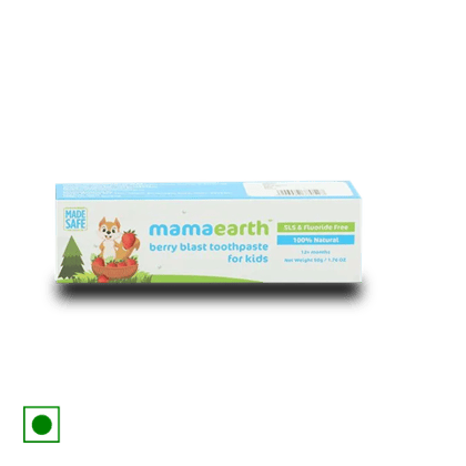 Mamaearth Berry Blast Toothpaste For Kids, 50 gm Tube