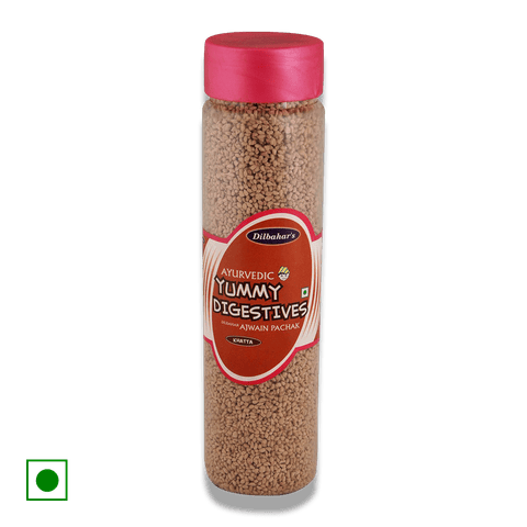 Dilbahar Yummy Digestive Ajwain, 190 gm Bottle