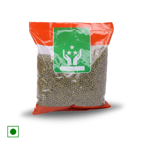3 S Moong Whole, 500 gm Pack