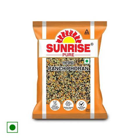 Sunrise Pure Whole 5 Spice Panch Foron, 50 gm Pouch