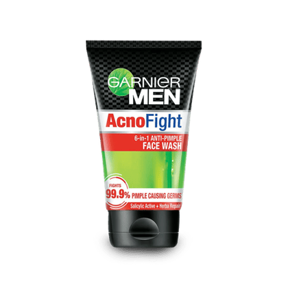 Garnier Men Acno Fight Anti Pimple Facewash, 100 gm Tube