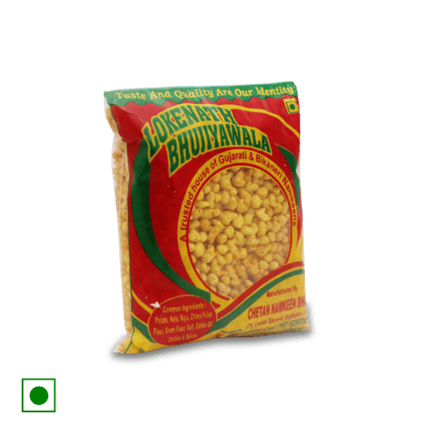 Lokenath Bhujiawala Masala Bundi - Seasoned Snack, 160 gm Pouch