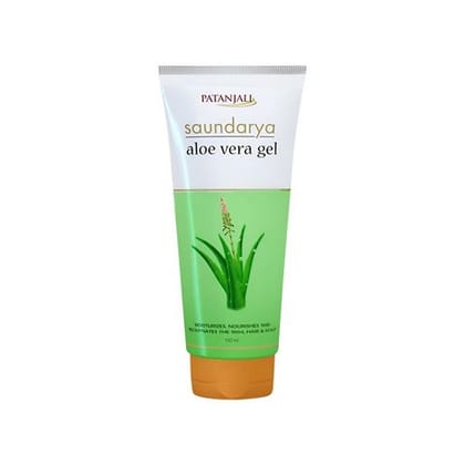 Patanjali Saundarya Aloe Vera Gel, 150 ml Tube Patanjali Saundarya Aloe Vera Gel, 150 ml Tube