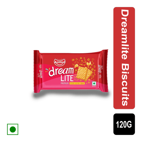 Anmol Dreamlite Biscuits, 120 gm Pack