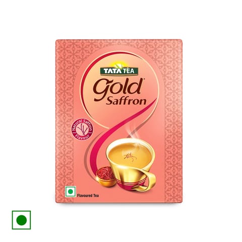 Tata Tea Gold Saffron Tea, 250 gm Box