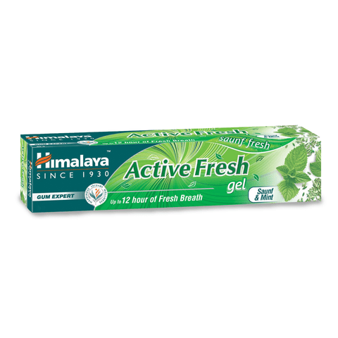 Himalaya Active Fresh FreshGel Toothpaste, 80 gm Box