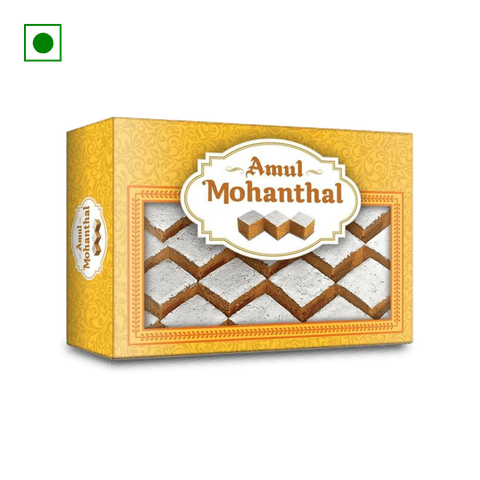 Amul Mohanthal Cereal Based Sweet, 200 gm Pack
