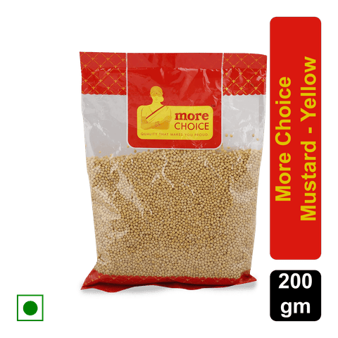 More Choice Yellow Mustard, 200 gm Pouch