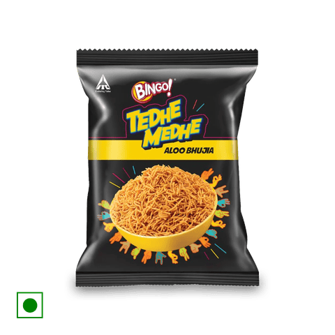 Bingo Tedhe Medhe Aloo Bhujia, 180 gm Pouch