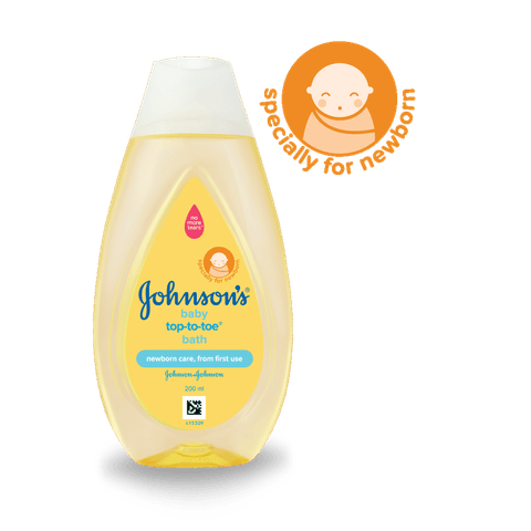 Johnson's Baby Wash Top-To-Toe, 200 ml Bottle