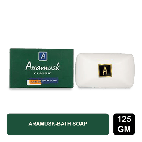 Aramusk Men Bath Soap, 125 gm Bar