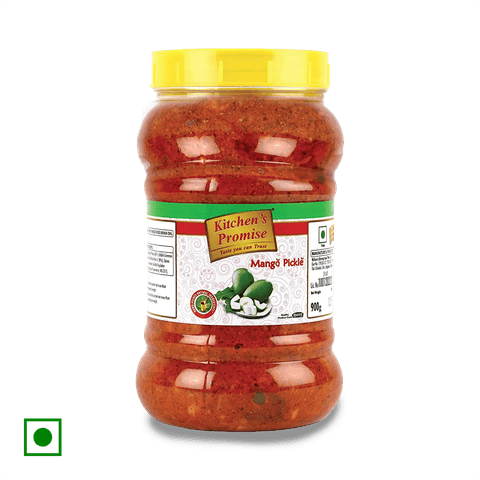 Kitchen's Promise Mango Pickle North Mustard Oil, 900 gm Jar