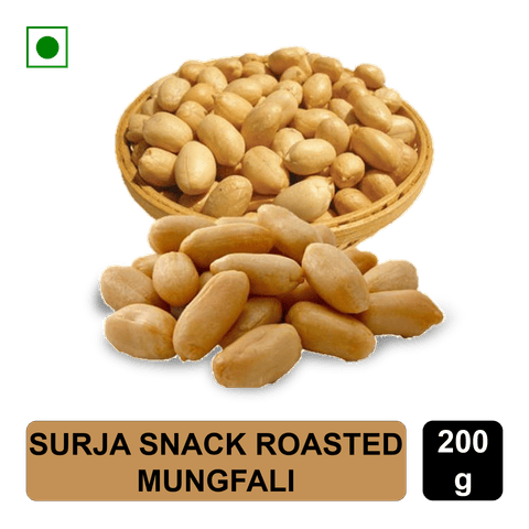 Surja Snack Roasted Mungfali, 200 gm