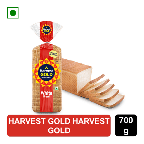 harvest gold White Bread, 700 gm Poly Pack