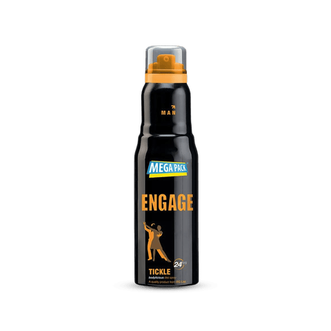 Engage Tickle Deo Spray, 220 ml Bottle