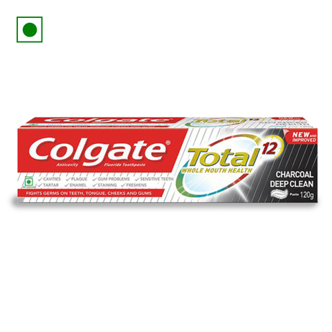 Colgate Total Charcoal, Anticavity, 150 gm Box