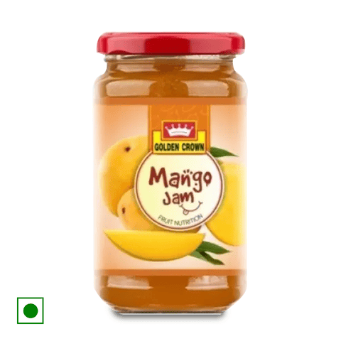 Golden Crown Mango Jam, 500 gm Jar