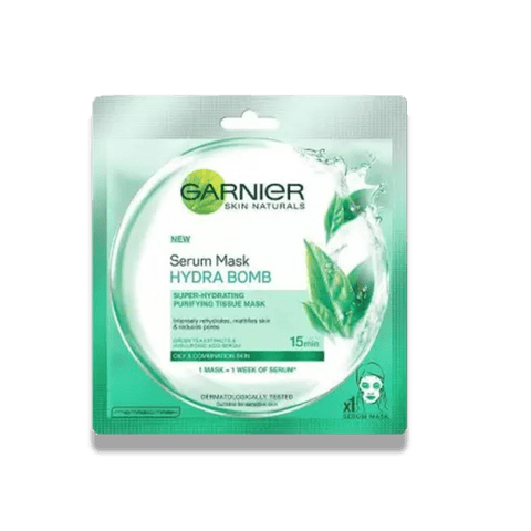 Garnier Skin Naturals Hydra Bomb Face Serum Sheet Mask, 32 gm Pack