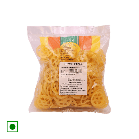 Iyers Fryum Papad, 200 gm Pouch