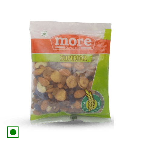 More Superior Dry Fruits Mixed, 200 gm Pouch