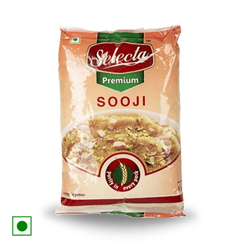 Selecta Premium Sooji, 1 kg Pack
