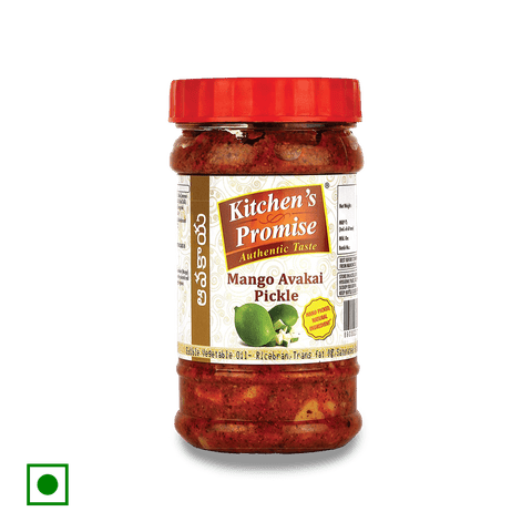 Kitchens Promise Pickle Mango, 300 gm Jar