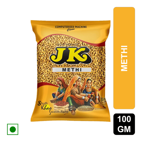 Jk Methi (Fenugreek Seed), 100 gm POUCH