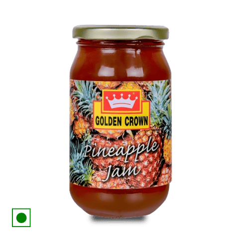 Golden Crown Pineapple Jam, 500 gm Jar