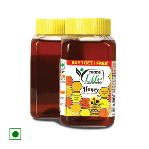 More Life Eatlite Honey (1Kg X 2 - Buy 1 Get 1), 2 kg Bottle