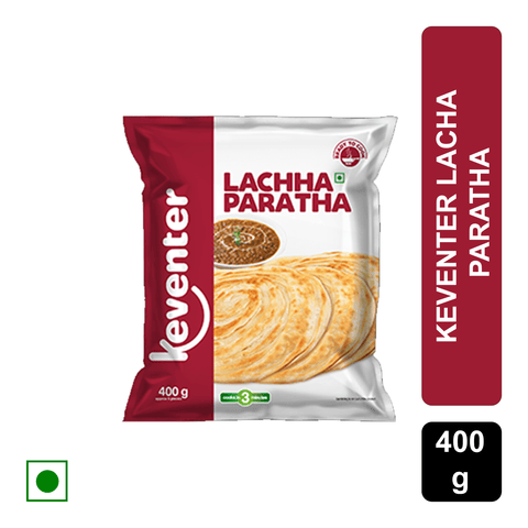 Keventer Lacha Paratha, 400 gm Pack