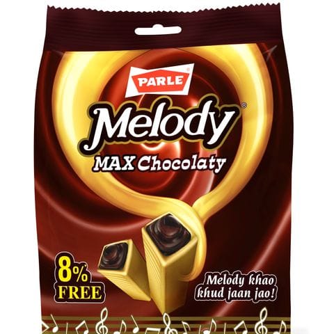 Parle Melody Max Candy, 186.3 gm Pouch