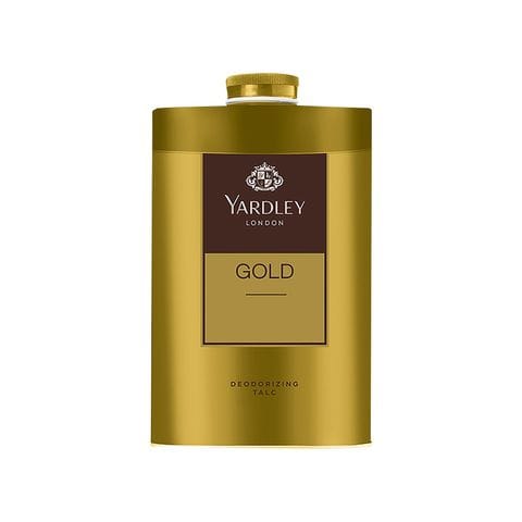 Yardley London Gold Deodorizing Talc, 250 gm Tin