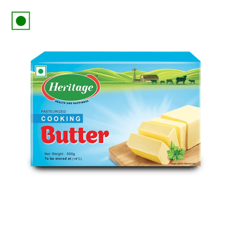 Heritage Cooking Butter, 500 gm Box