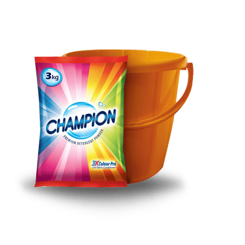 Champion Premium detergent powder, 3 kg Pack