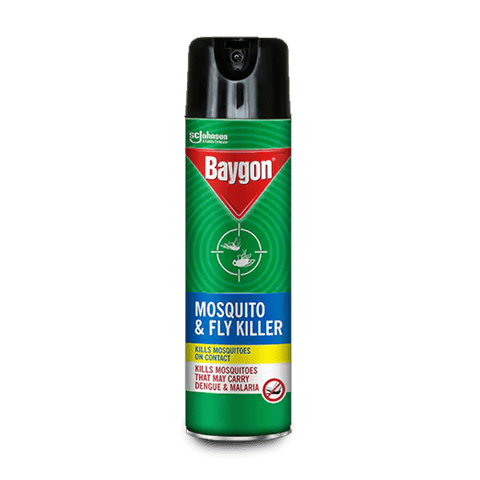 All Out Baygon Max Mosquito & Fly Killer Spray, 200 ml Bottle