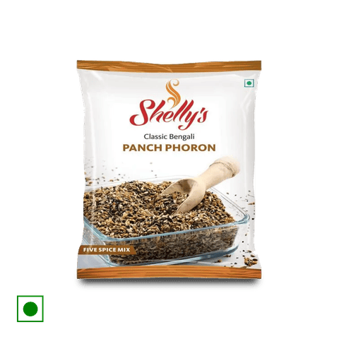 Shelly's Classic Bengali Panch Phoron, 50 gm Pouch