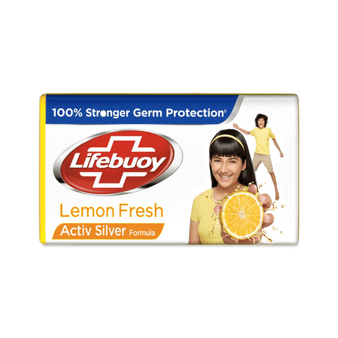 Lifebuoy Lemon Fresh Soap Bar, 100 gm Bar