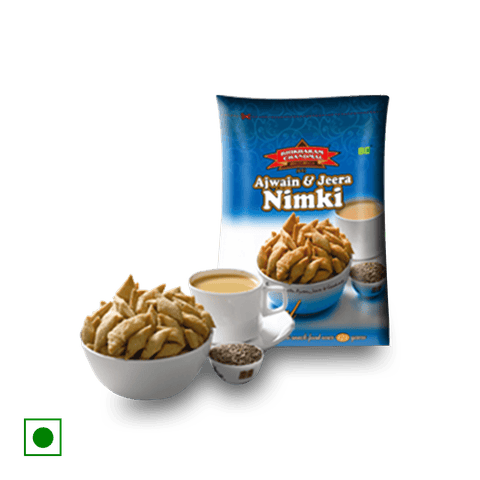 Bhikharam Gs Ajwain & Jeera Nimki, 200 gm Pouch