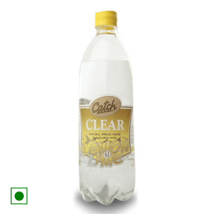 Catch Clear Natural Spring Water Flavored with Lemon n Lime, 750 ml Bottle