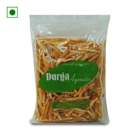 Durga Chips - Tapioca Finger, 175 gm Pouch
