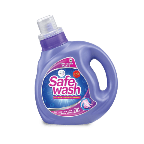 Wipro Safewash Matic Front Load Liquid Detergent, 1 kg Pack