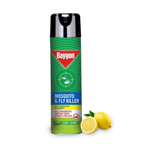 Baygon Mosquito & Fly Killer Spray, 400 ml Can