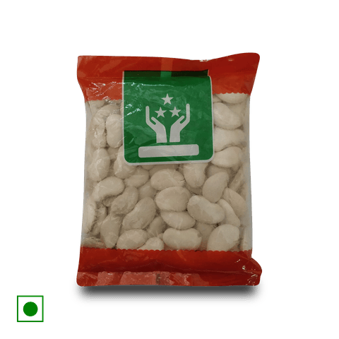 3 S Double Beans White, 200 gm Pouch