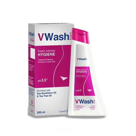 VWash Plus Expert Intimate Hygiene Wash, 200 ml Bottle