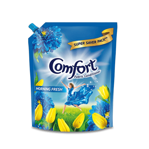 Comfort Morning Fresh Fabric Conditioner - Super Saver Pack, 2 L Pouch