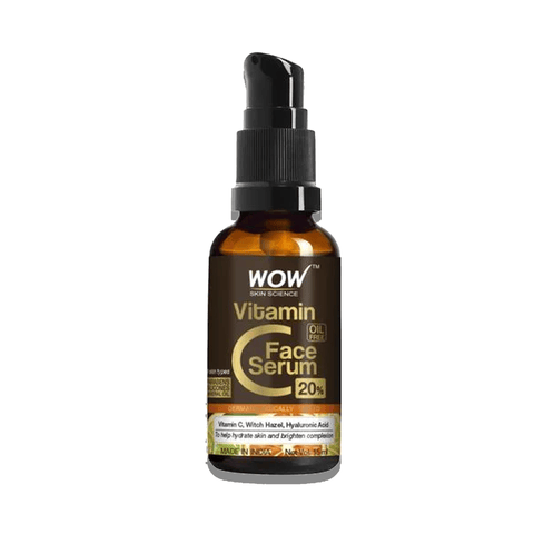 Wow Skin Science 20% Vitamin C Oil Free Face Serum, 30 ml Bottle