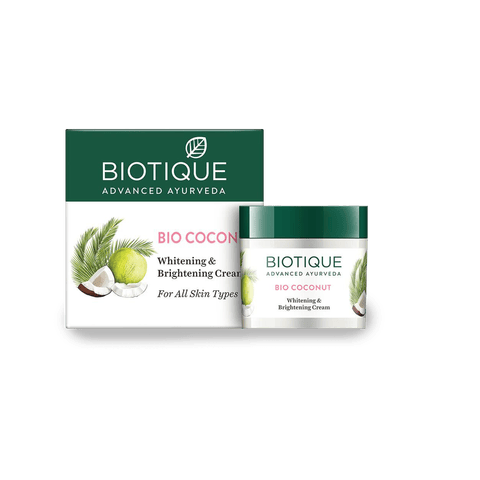 Biotique Whitening And Brighting Cream Face Cream, 50 gm Box